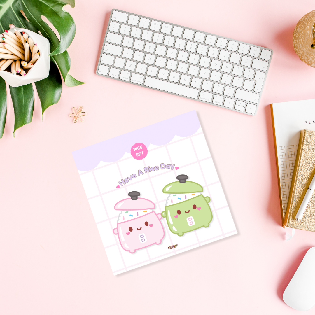 Have A Rice Day Art Print/Note Card