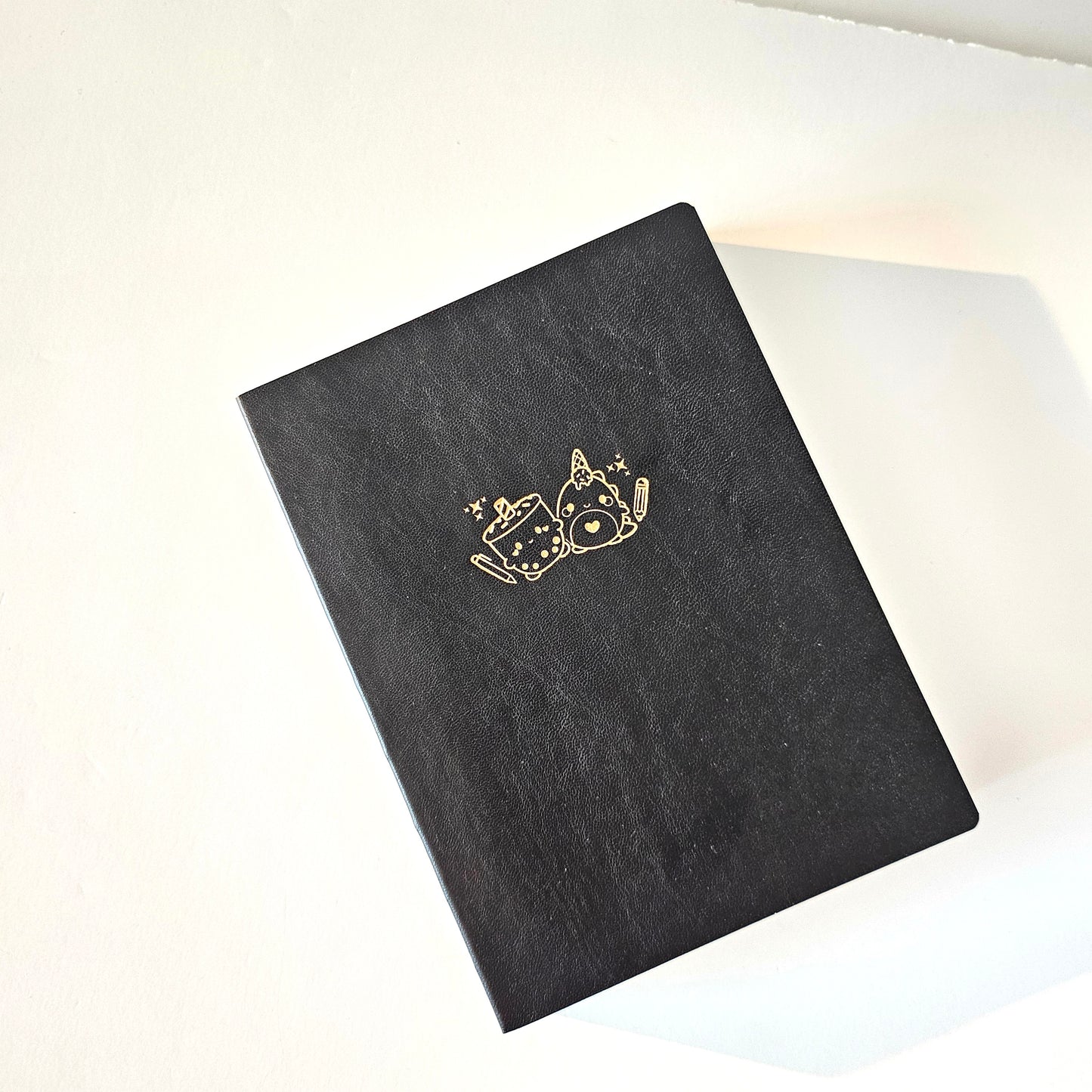 Black Chubby Journal Book / Tomoe River Paper