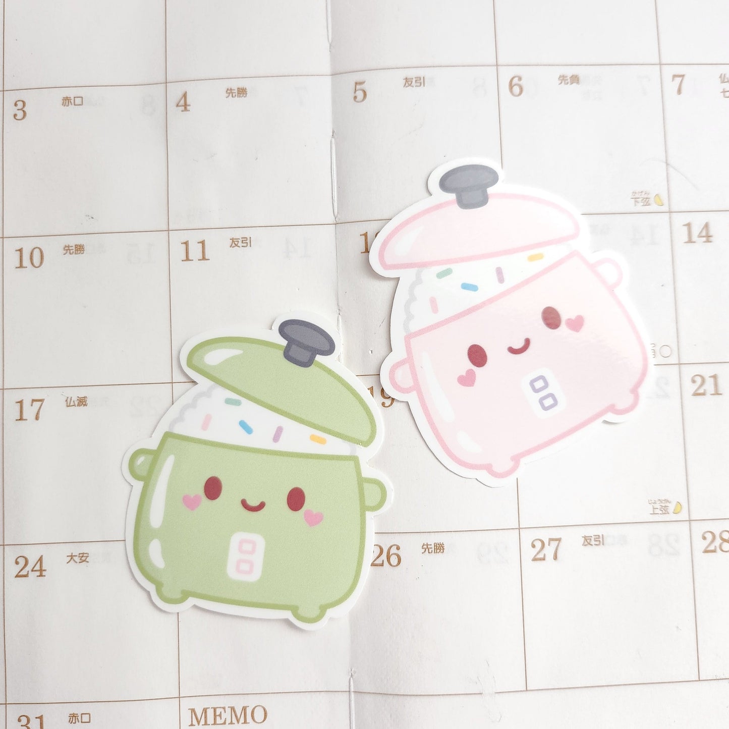 Vintage Rice Cooker Sticker