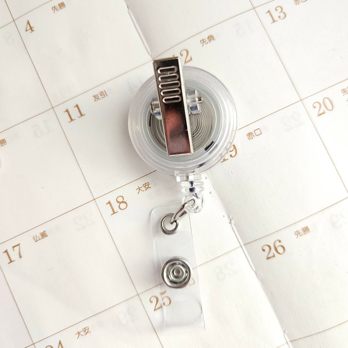 Milky Boba With Pills Pharmacy Badge Reel