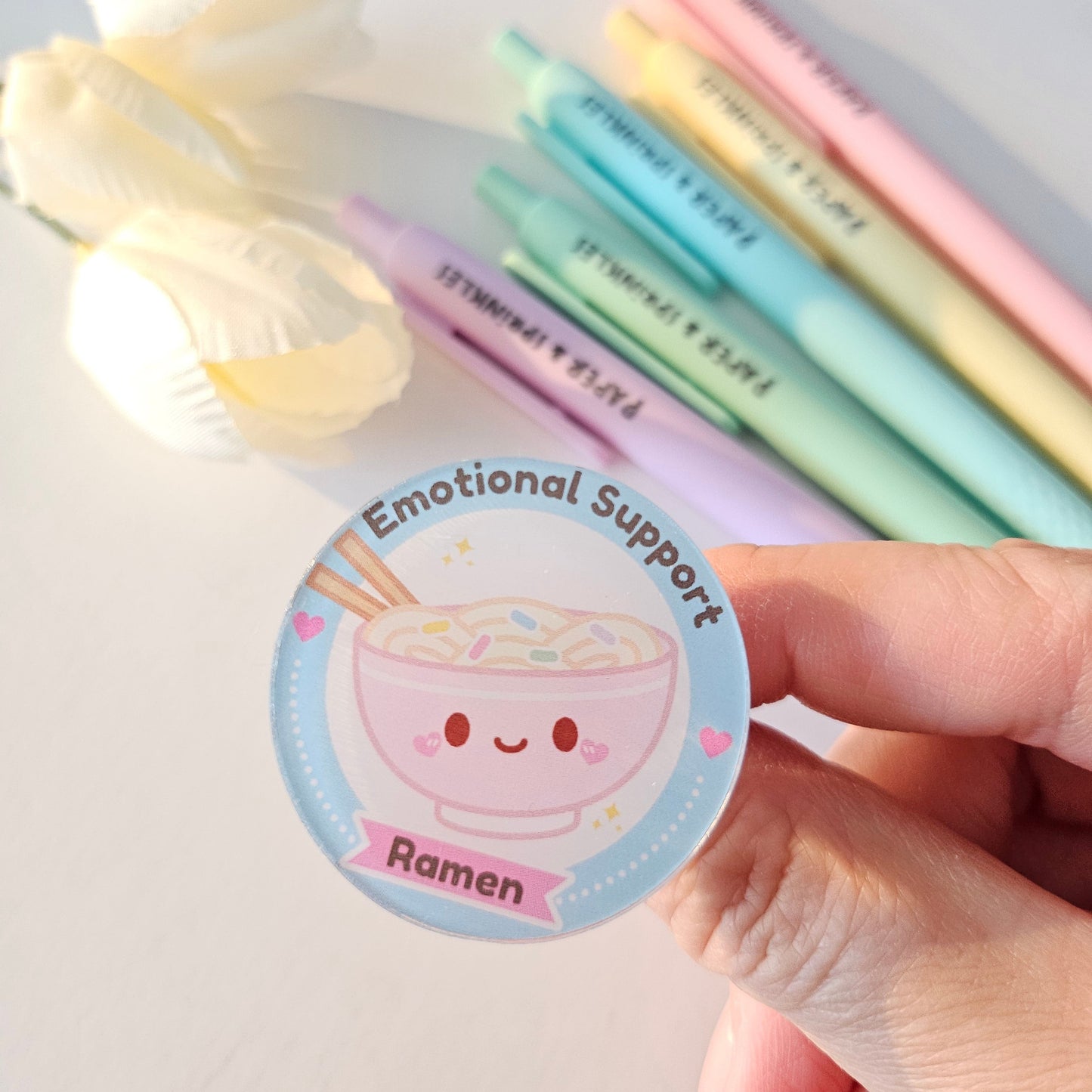 Emotional Support Acrylic pins