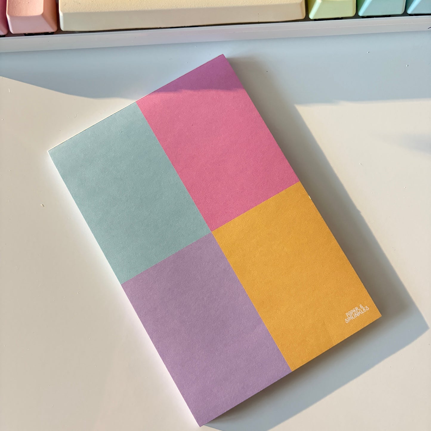Color Blocks Note Pad