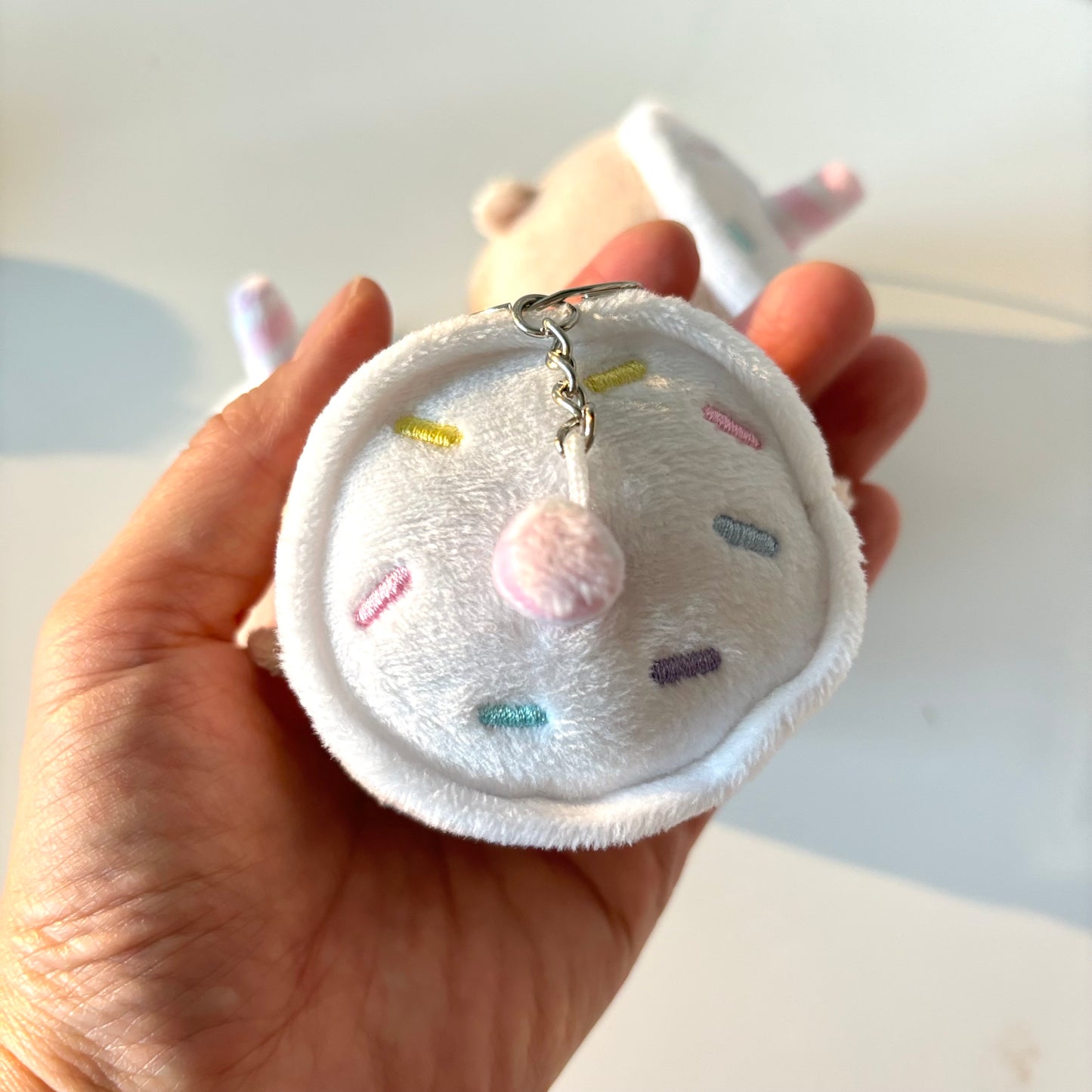 Mini Milky Plush Keychain