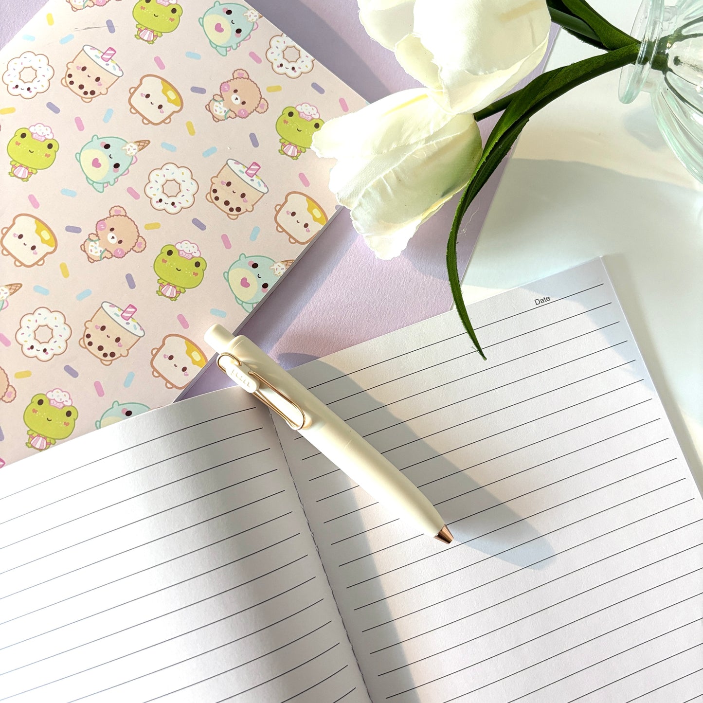 Cute character patterned notebooks