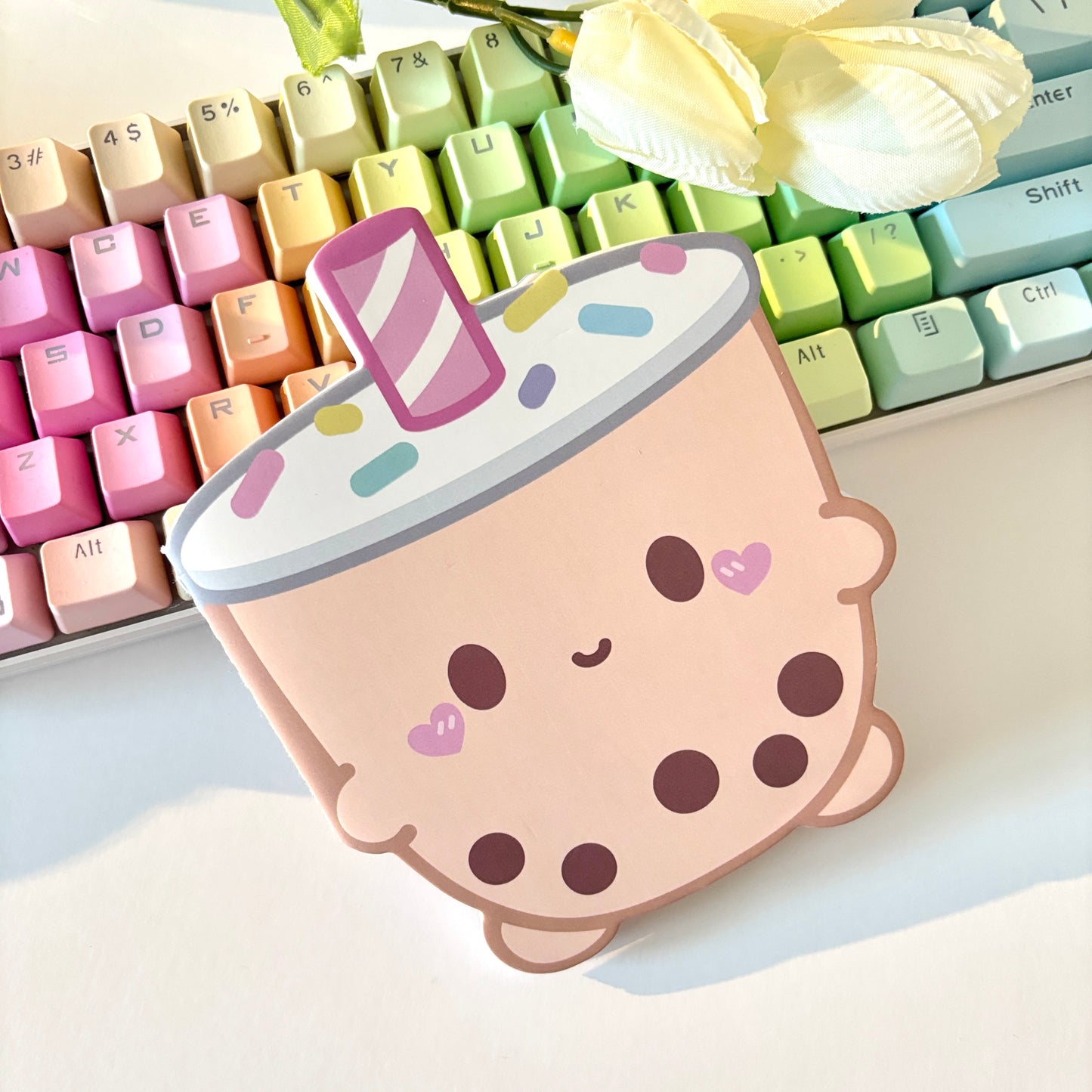 Mini Boba Die Cut Notebook