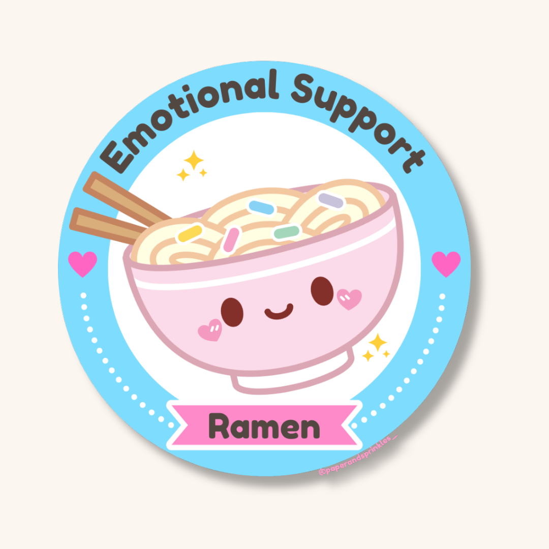 Emotional Support Sticker Collection