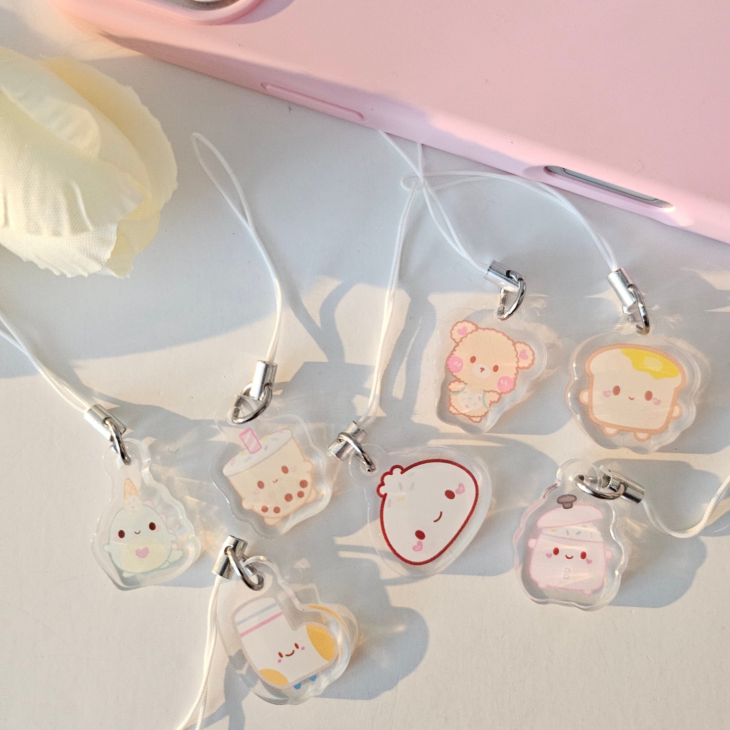 Cute Characters Acrylic Charm/phone charm