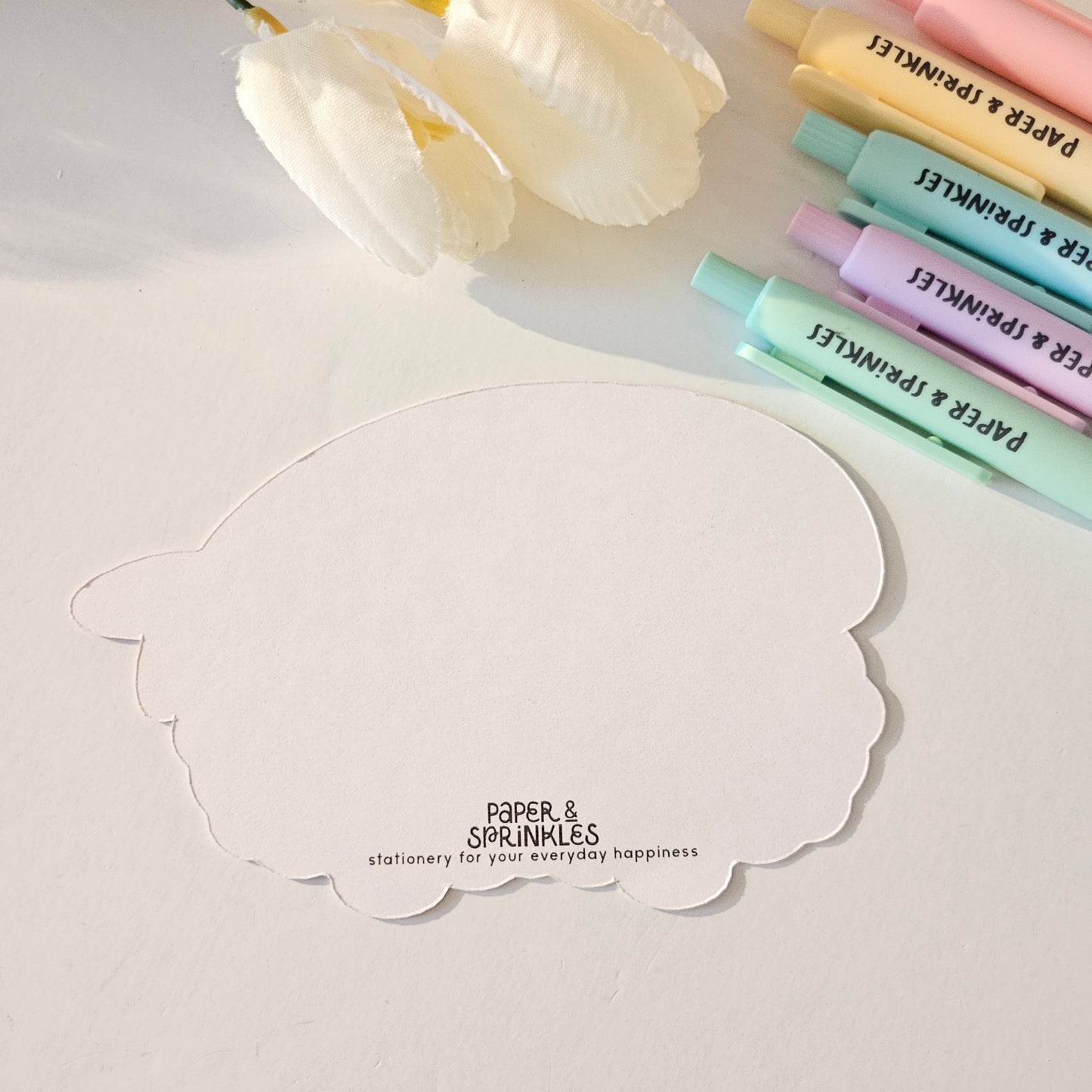 Sushi flat note card/greeting card