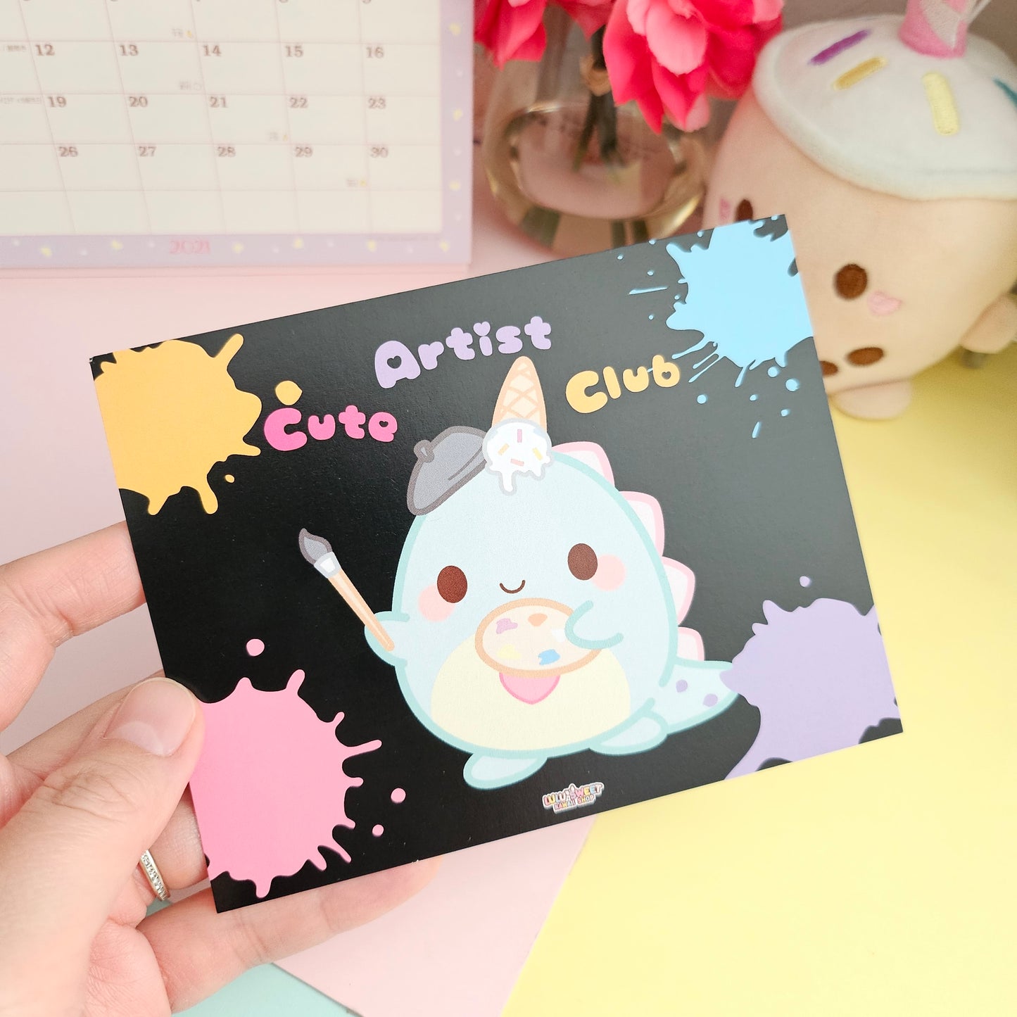 Cute Art Club Art Print