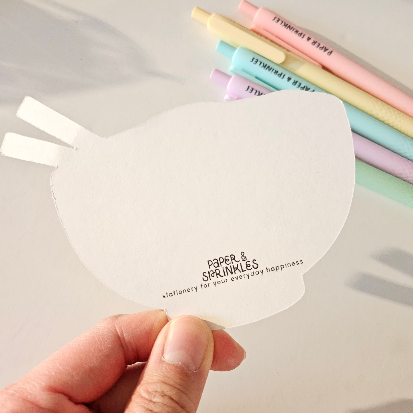 Ramen flat note card/greeting card