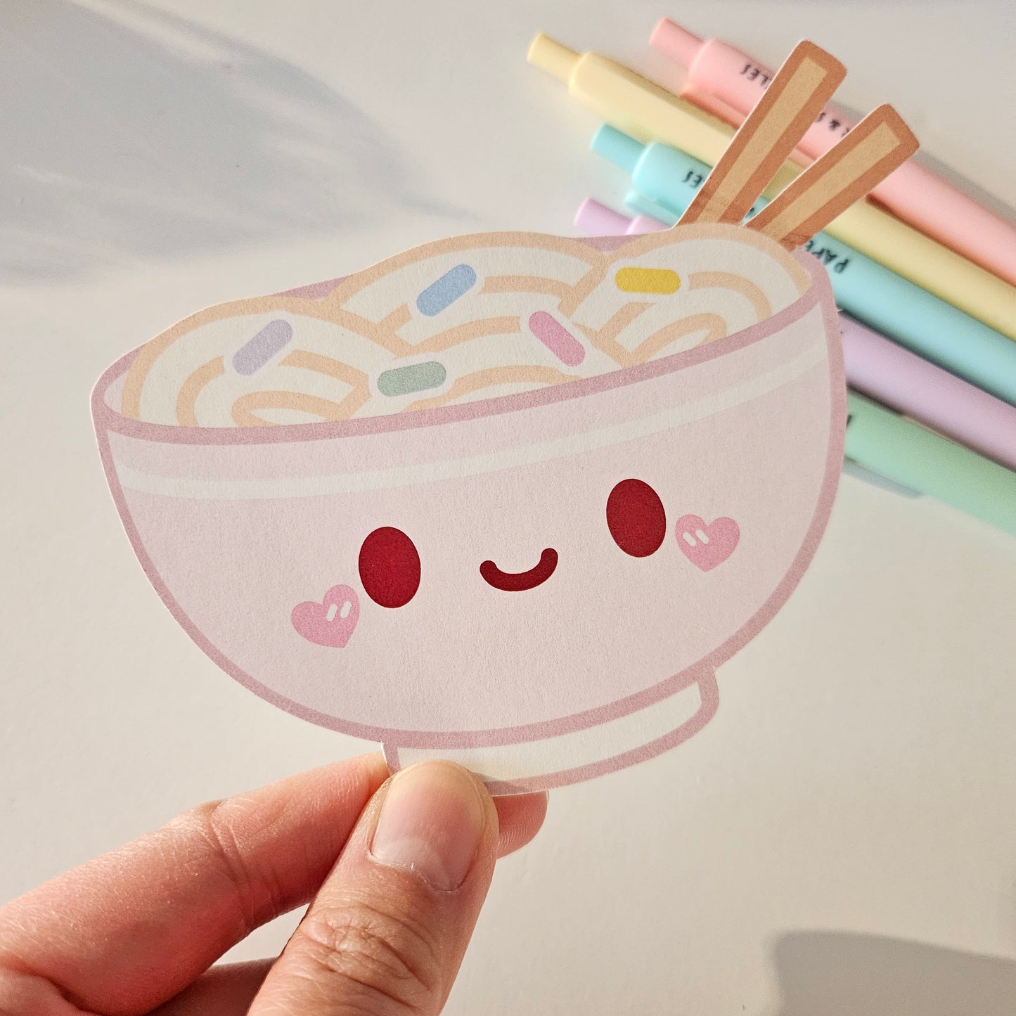 Ramen flat note card/greeting card