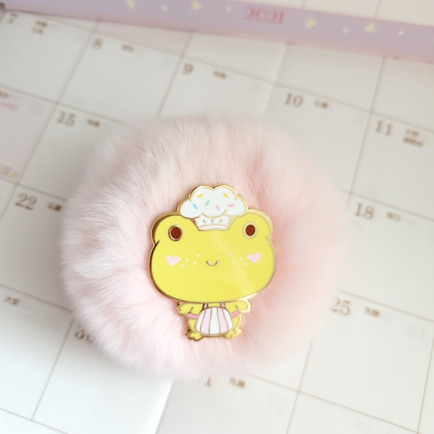 Chef Francois Frog Pin