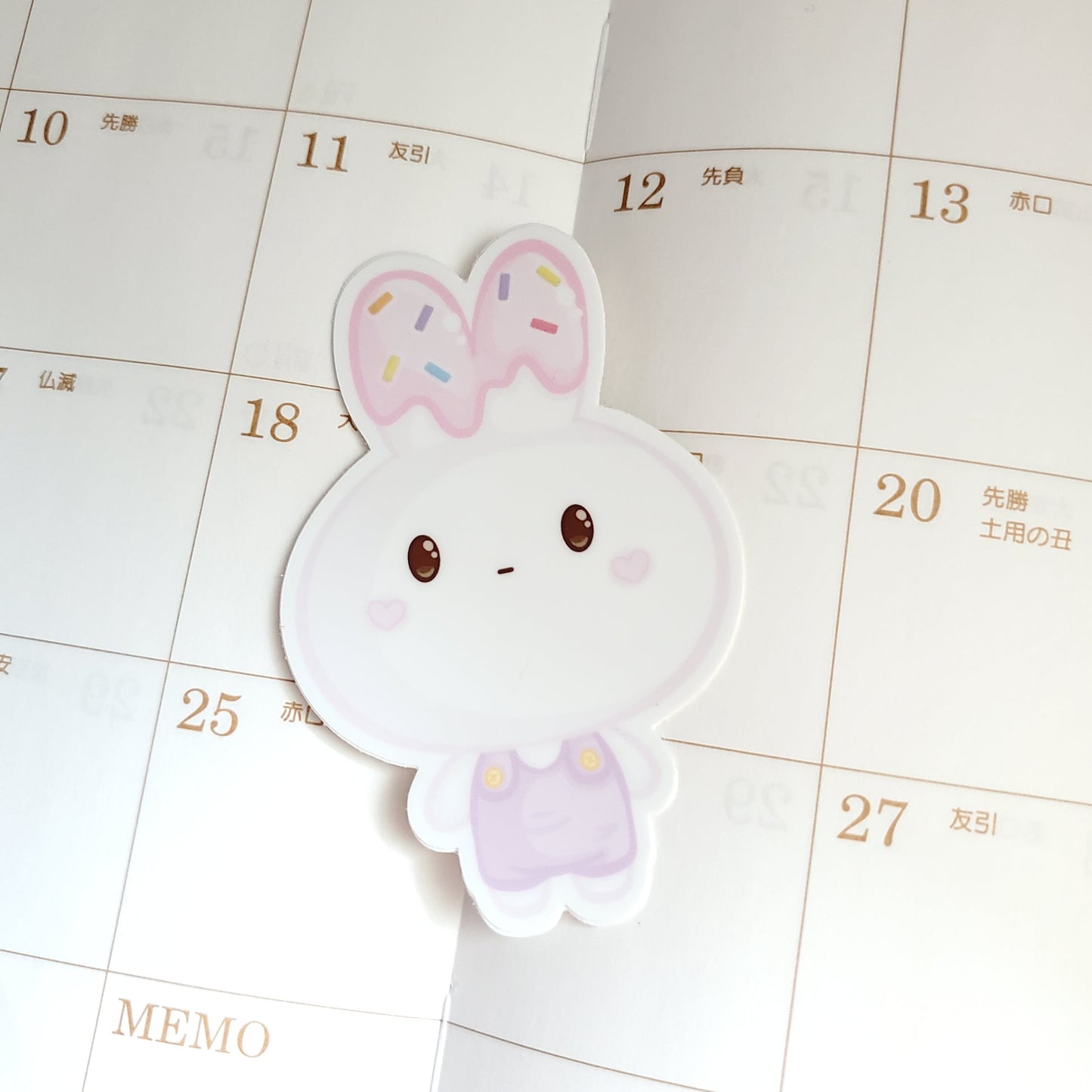 Frosty Bunny Sticker