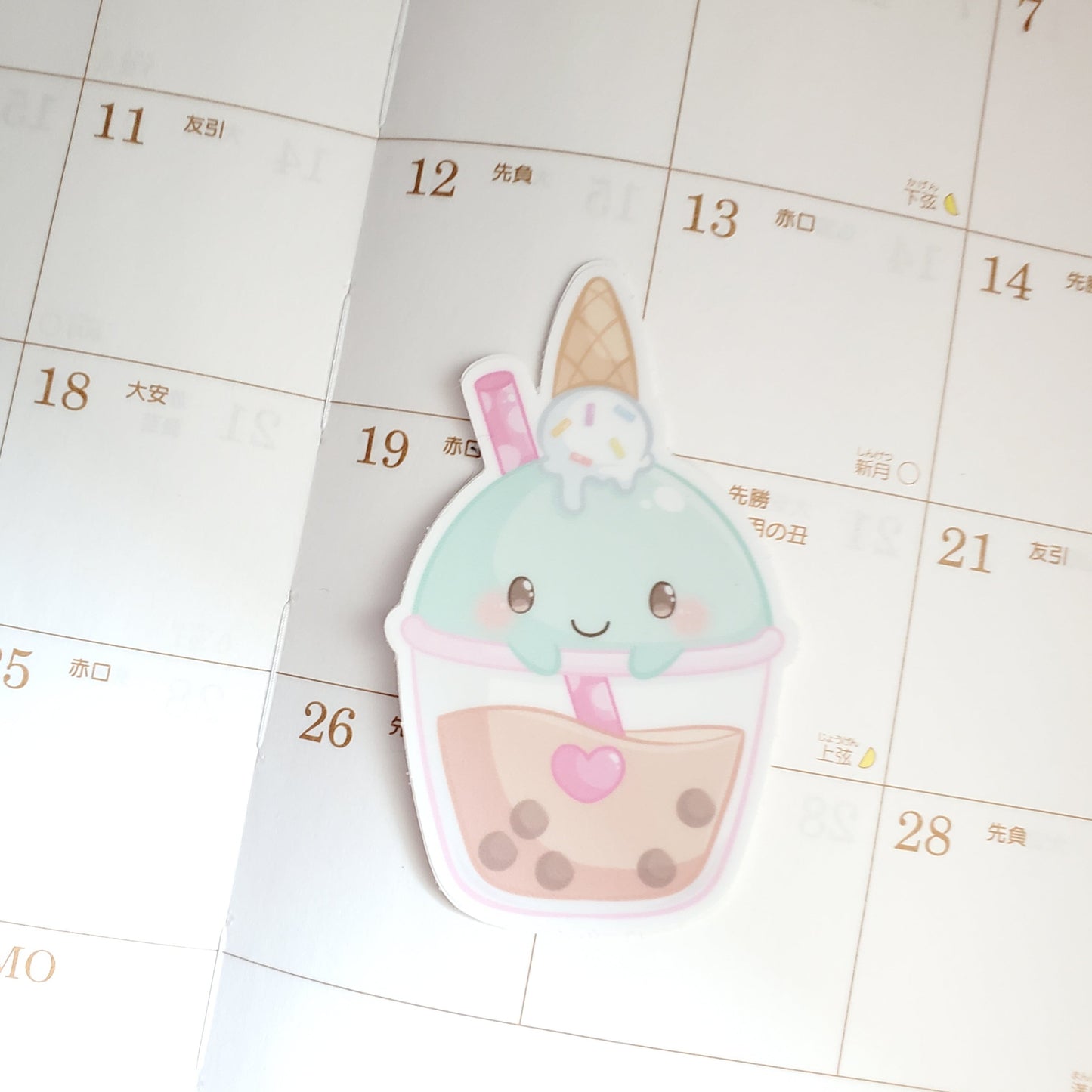 Lubo Milk Tea Sticker