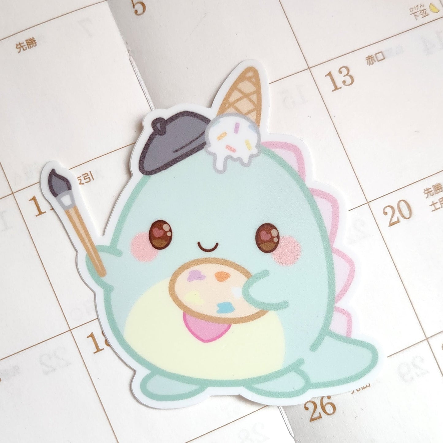 Cute Lubo Artist Sticker