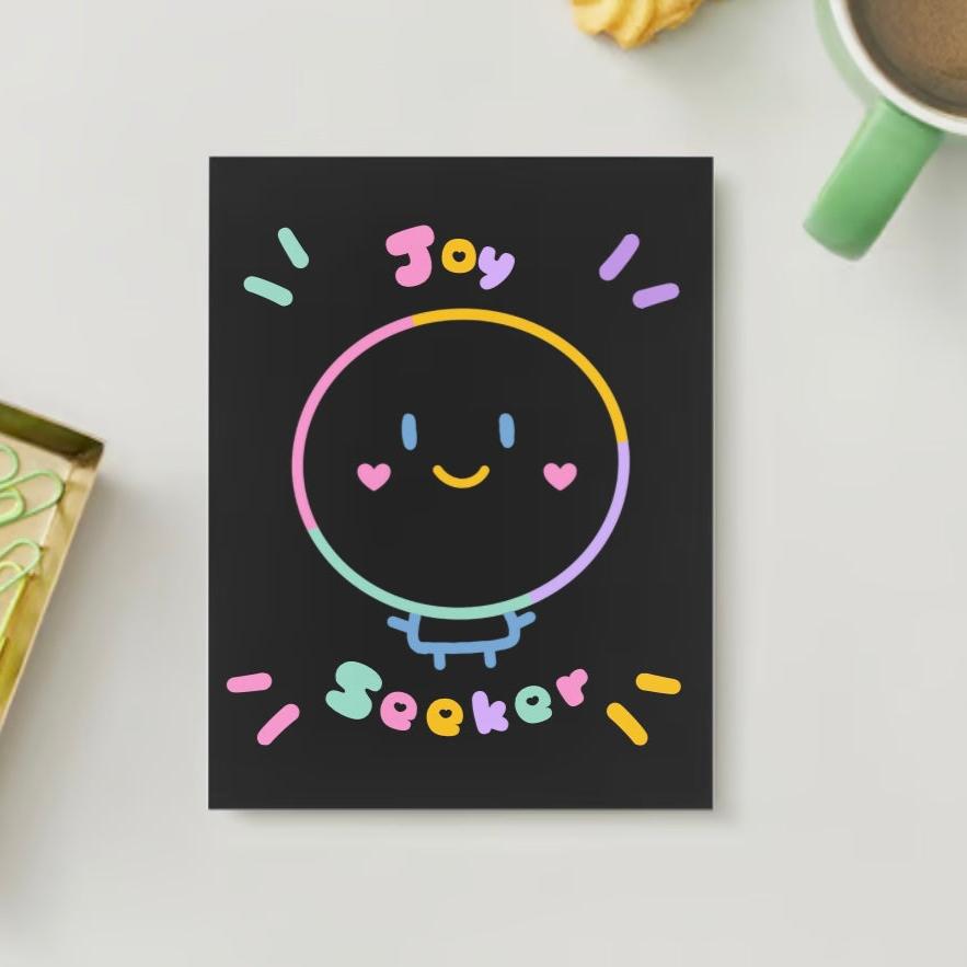 Joy Seeker Art Print/Note Card