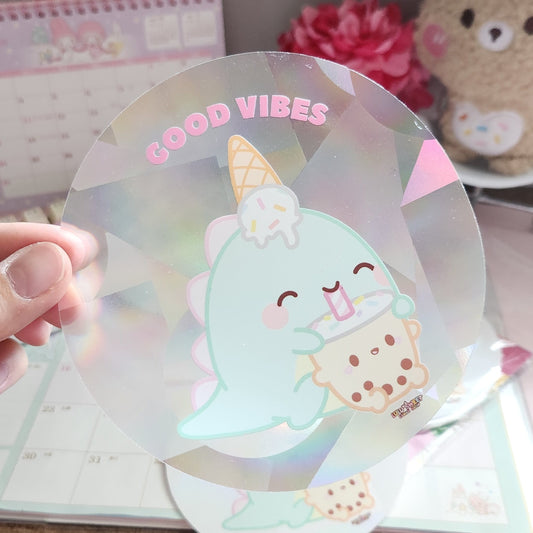 Suncatcher Sticker Lubo x Milky Good Vibes