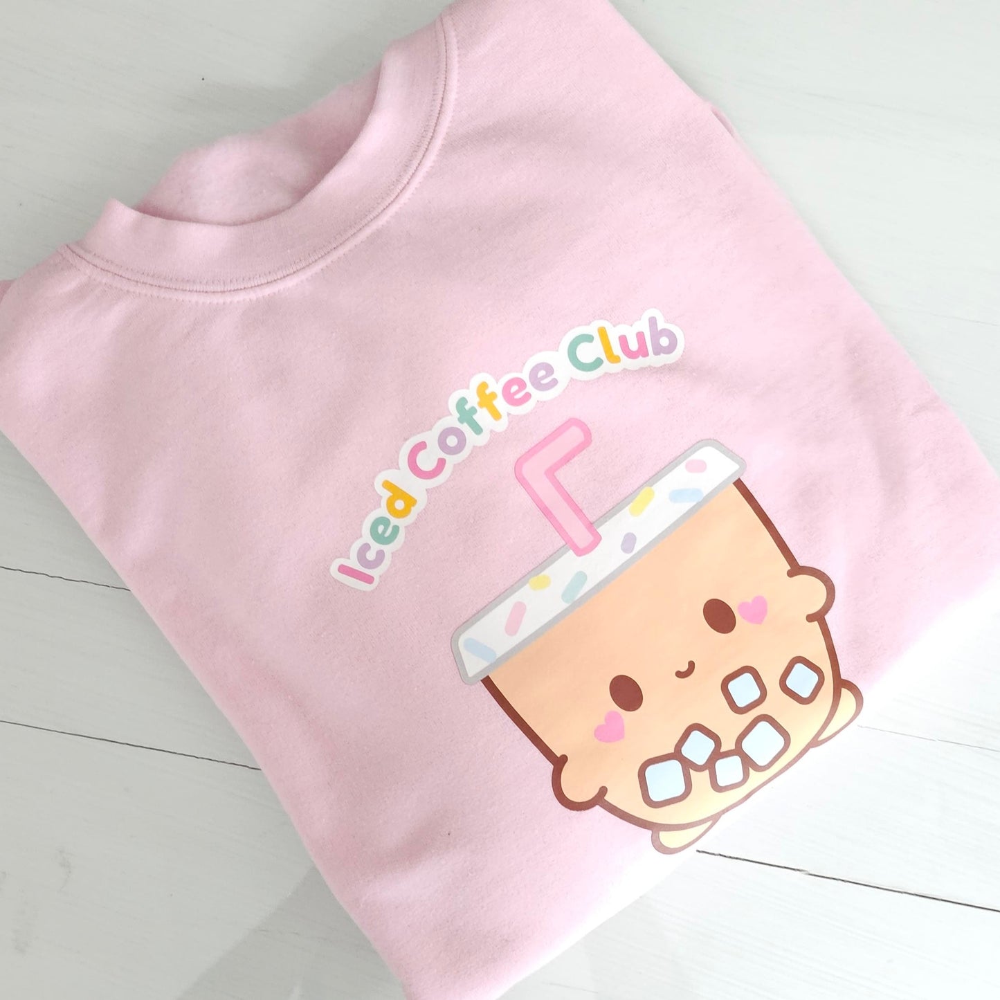 Iced Coffee Club Crewneck Sweater