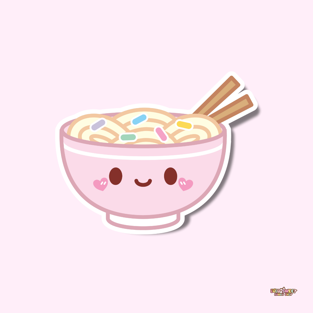 Cute Ramen Kawaii Sticker