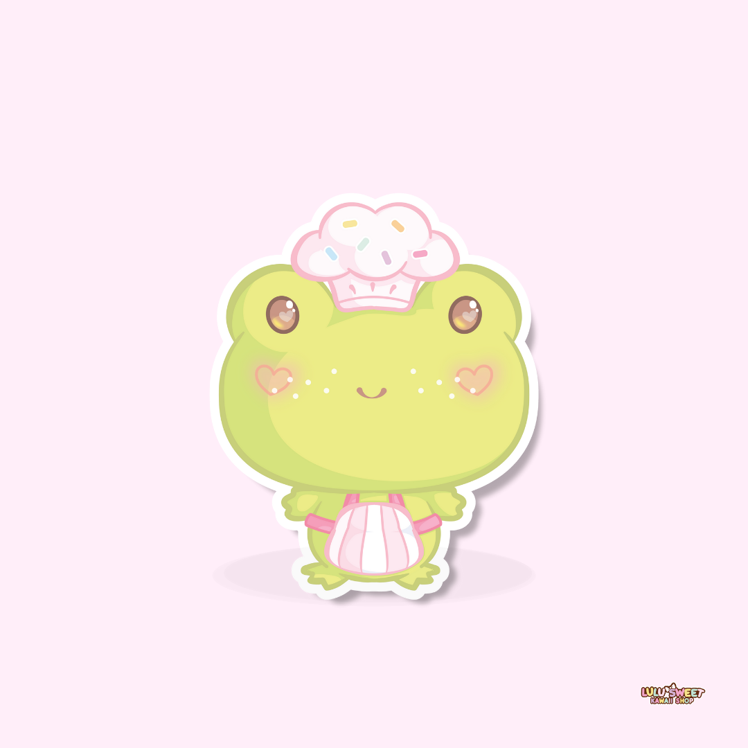 Sticker Rancios Francois Frog Sticker – Paper and Sprinkles