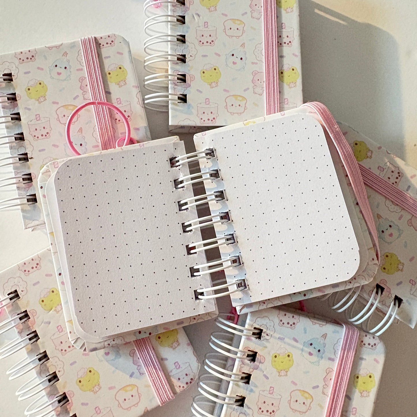 Mini Journal Notebook Keychains