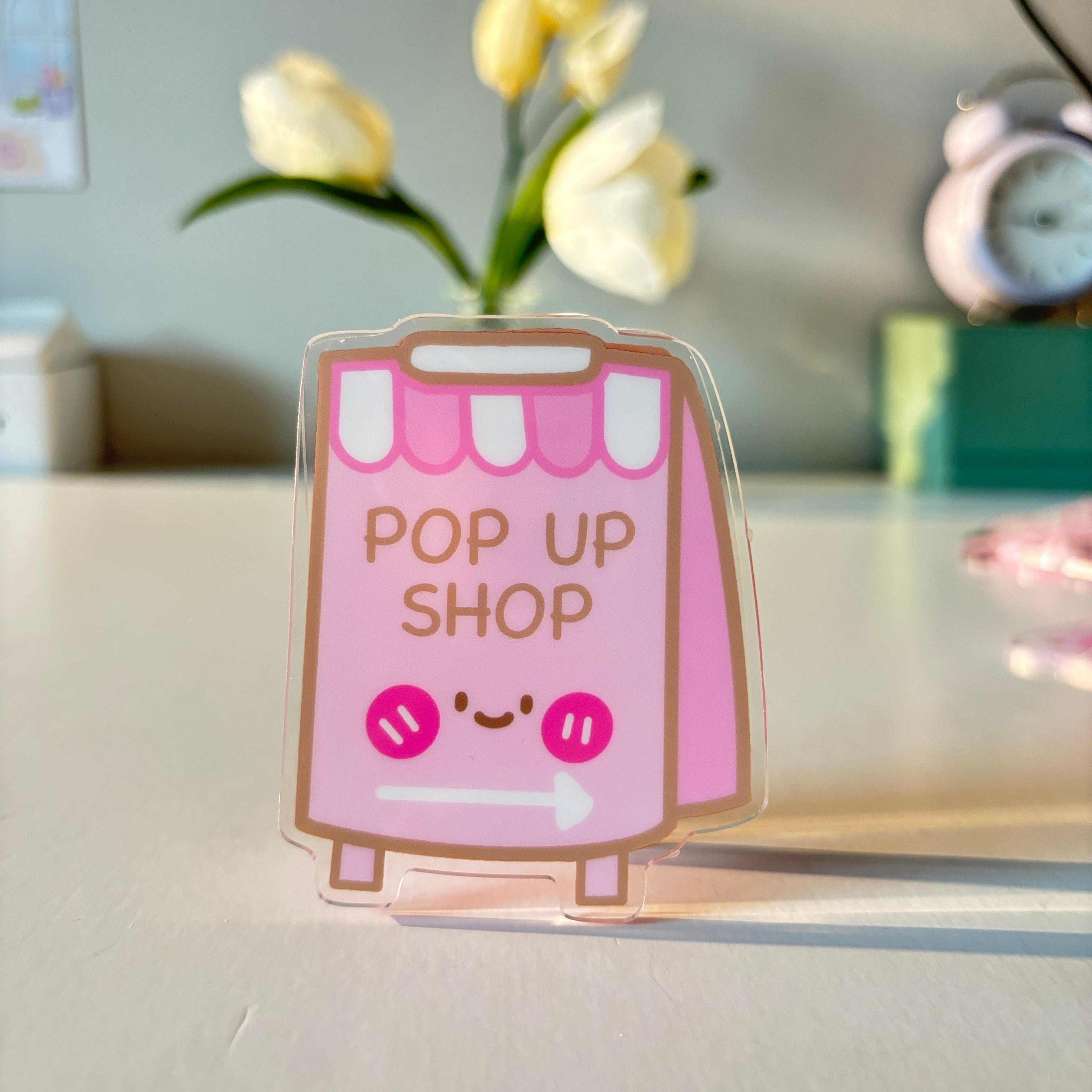 Pop Up Shop Sign Muti Clip Stand – Paper and Sprinkles