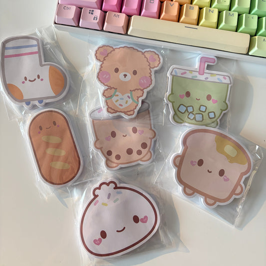 Characters Die Cut Notes