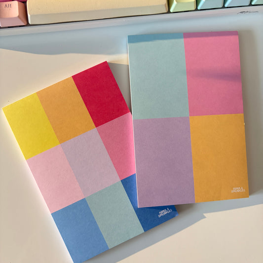 Color Blocks Note Pad