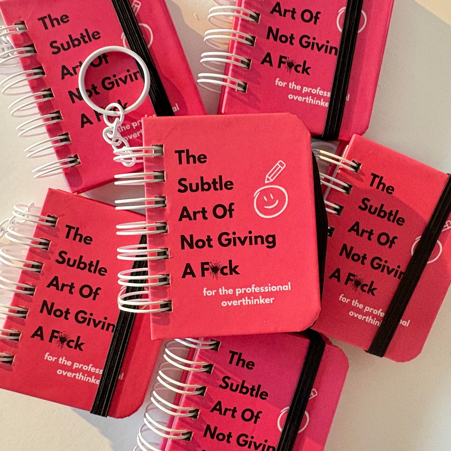 Mini Journal Notebook Keychains