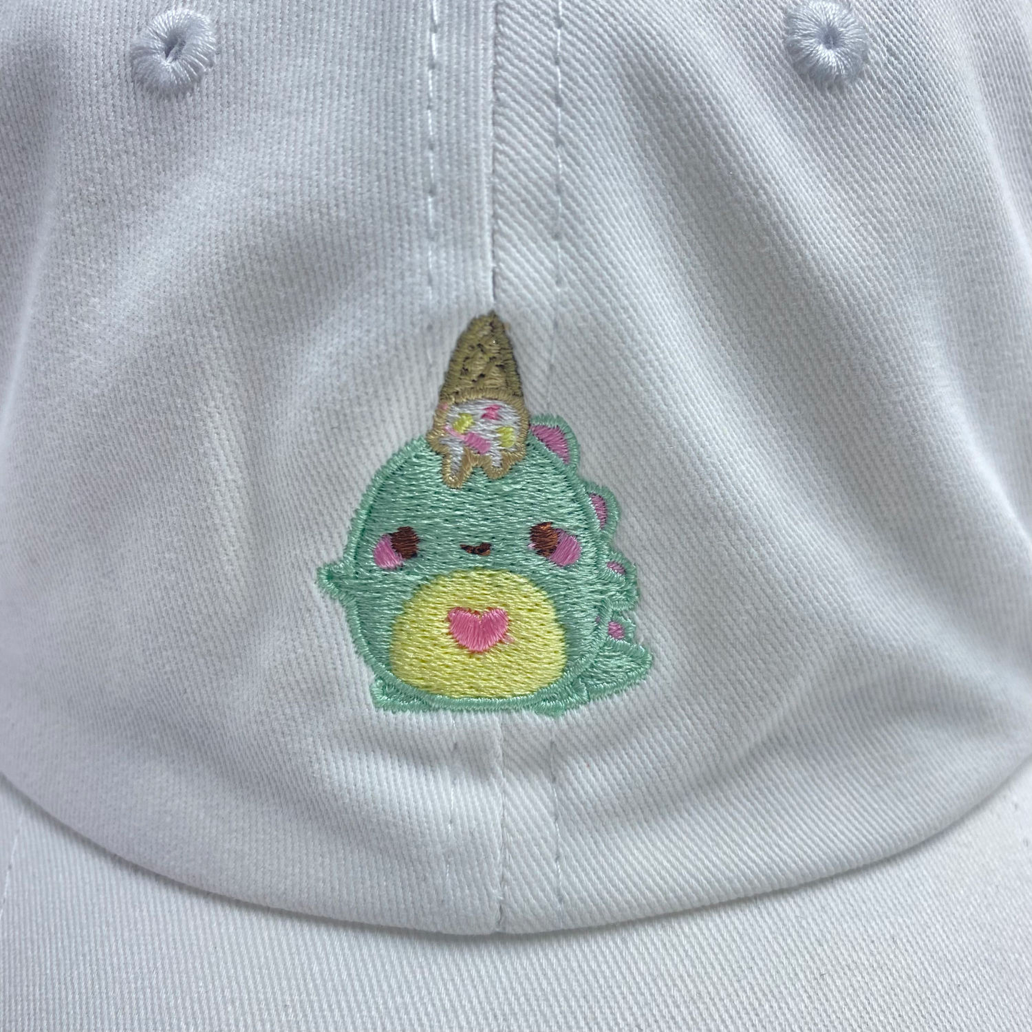 Cute Lubo Dinosaur Embroidery Hat