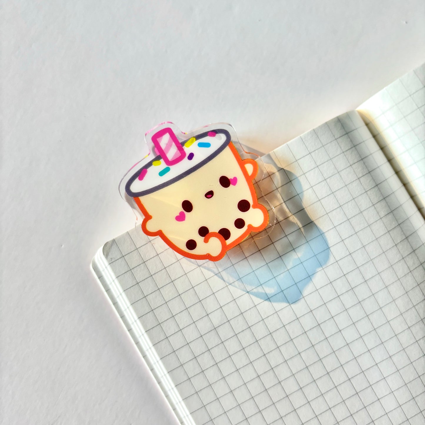 Cute Milky Stationery Clip