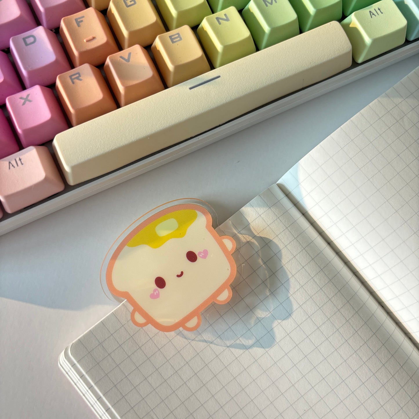 Cute Bread Stationery Clip