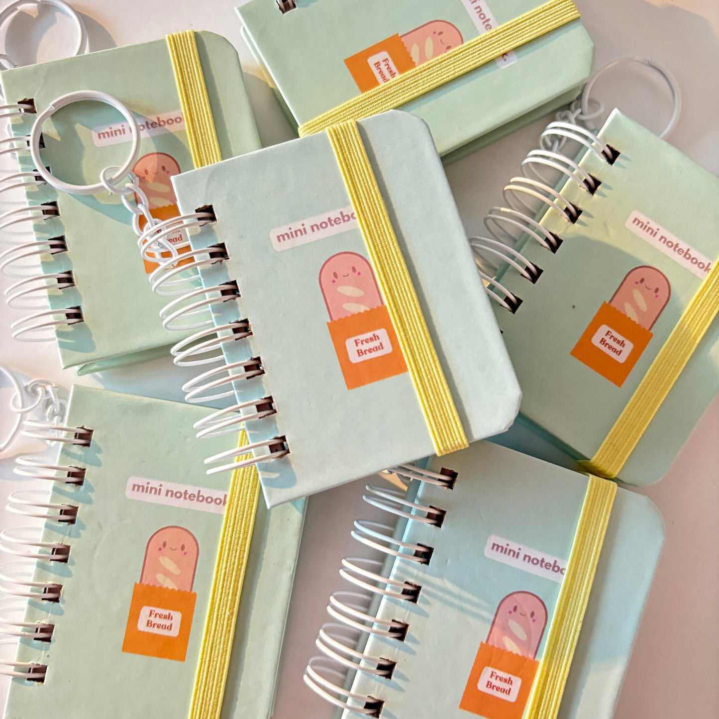 Mini Journal Notebook Keychains