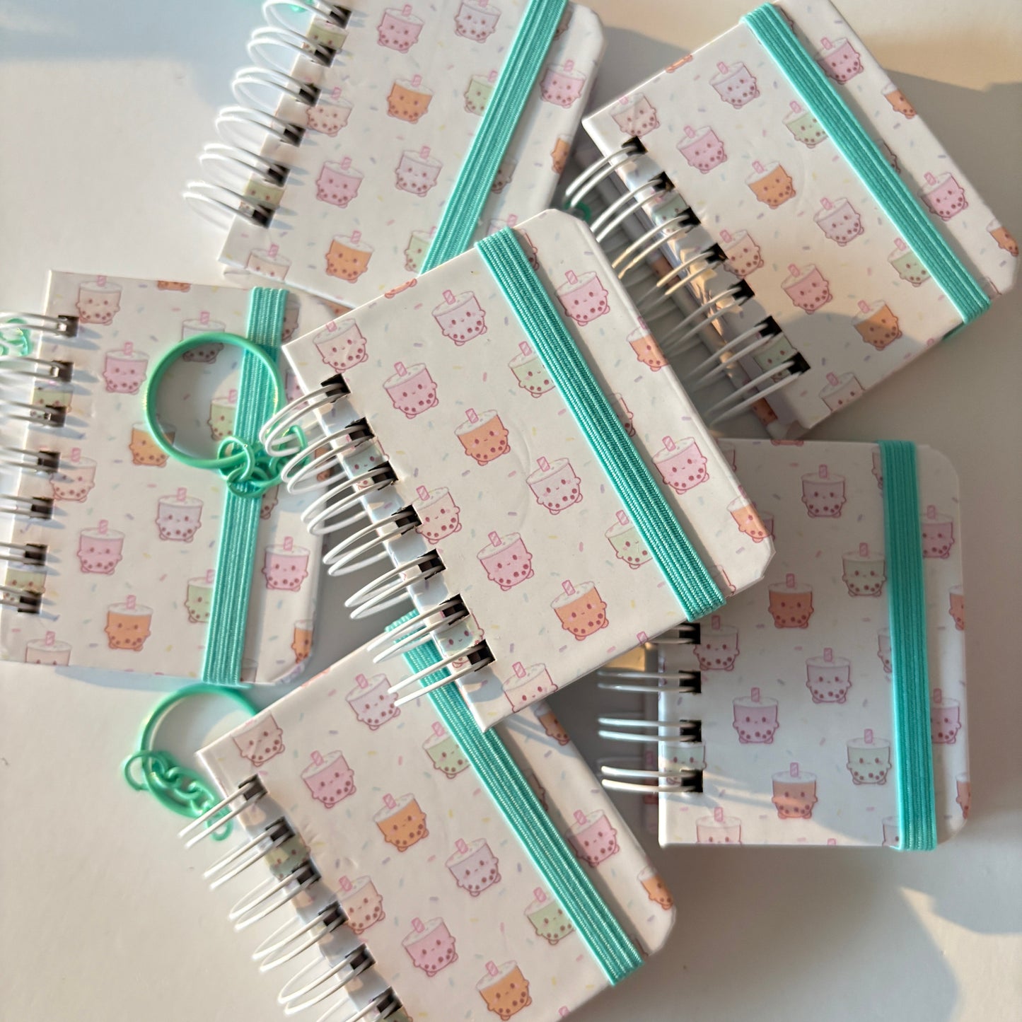 Mini Journal Notebook Keychains