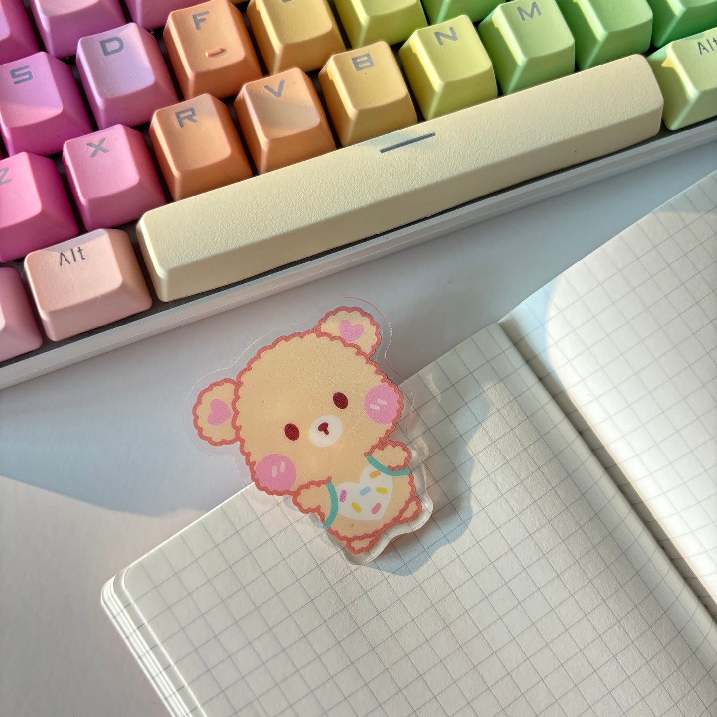 Cute Bear Stationery Clip