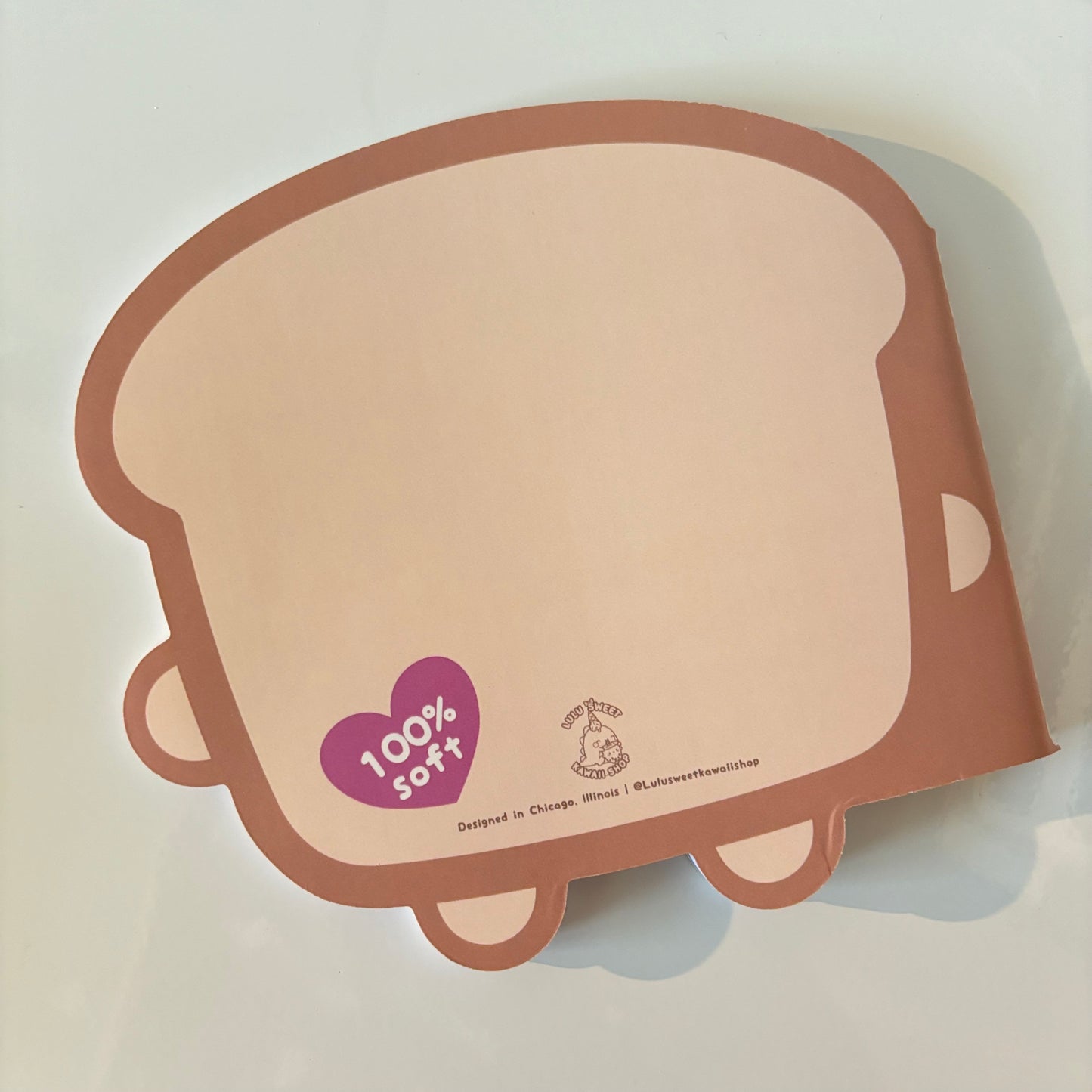 Mini Bread Die Cut Notebook