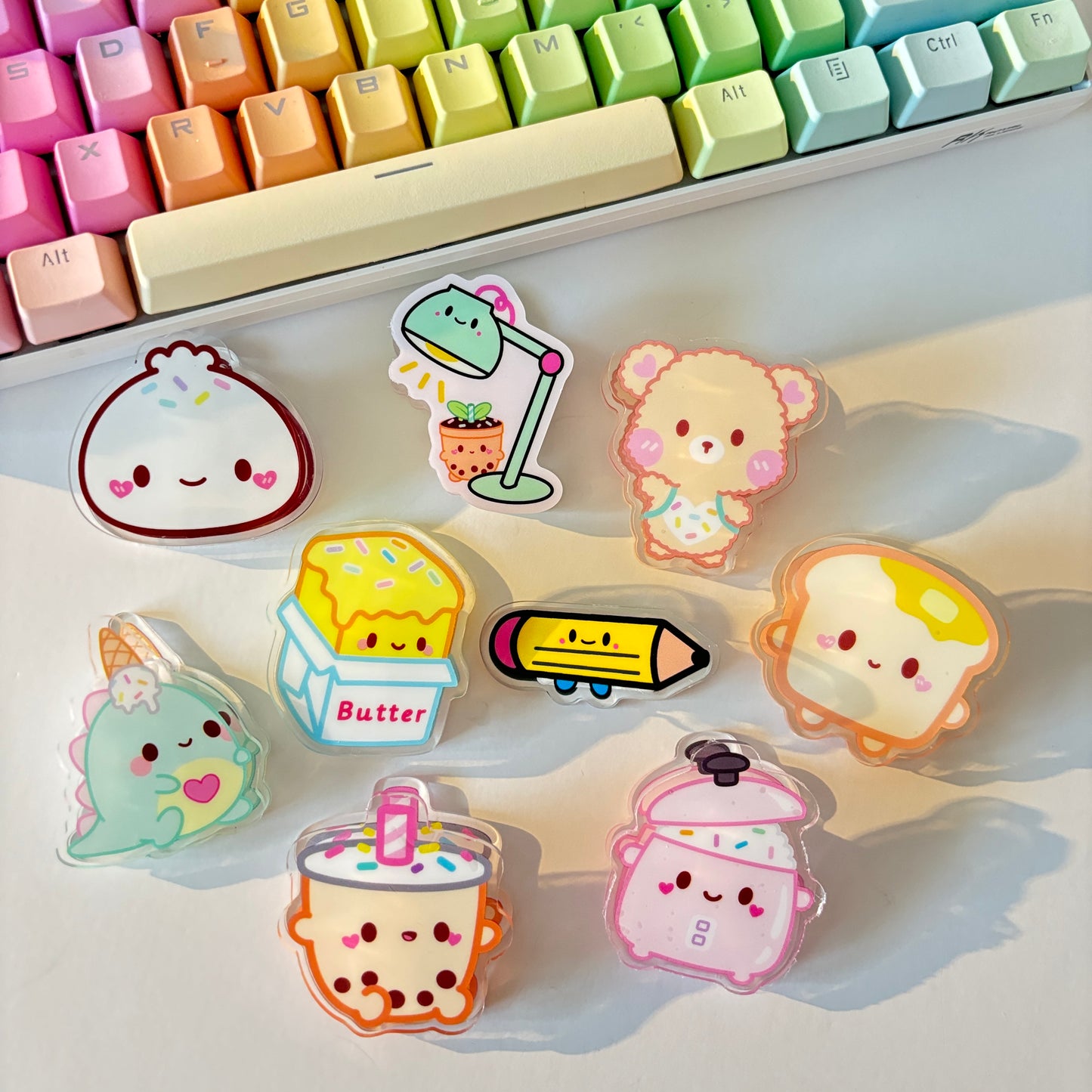 Cute Butter Stationery Clip