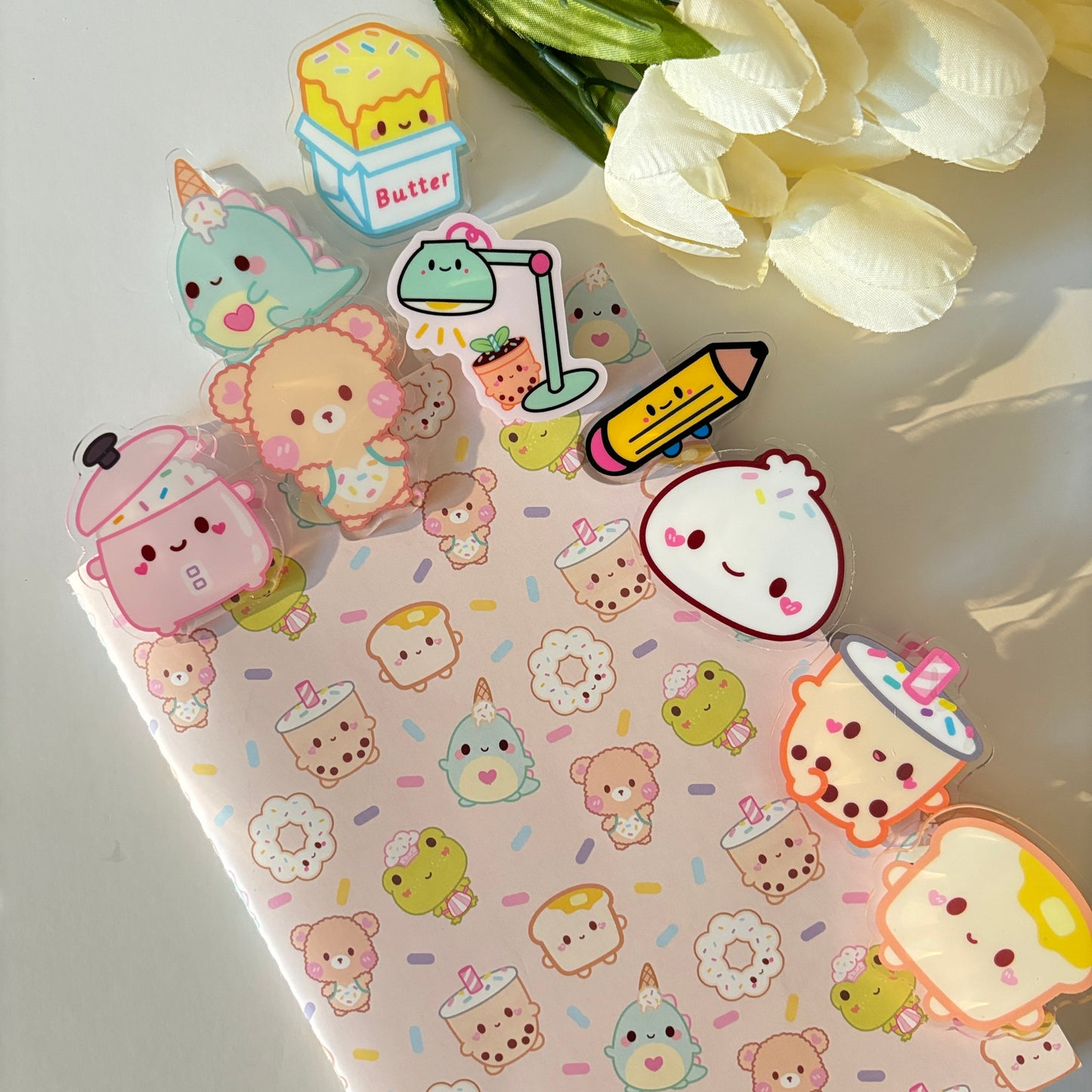 Cute Bread Stationery Clip