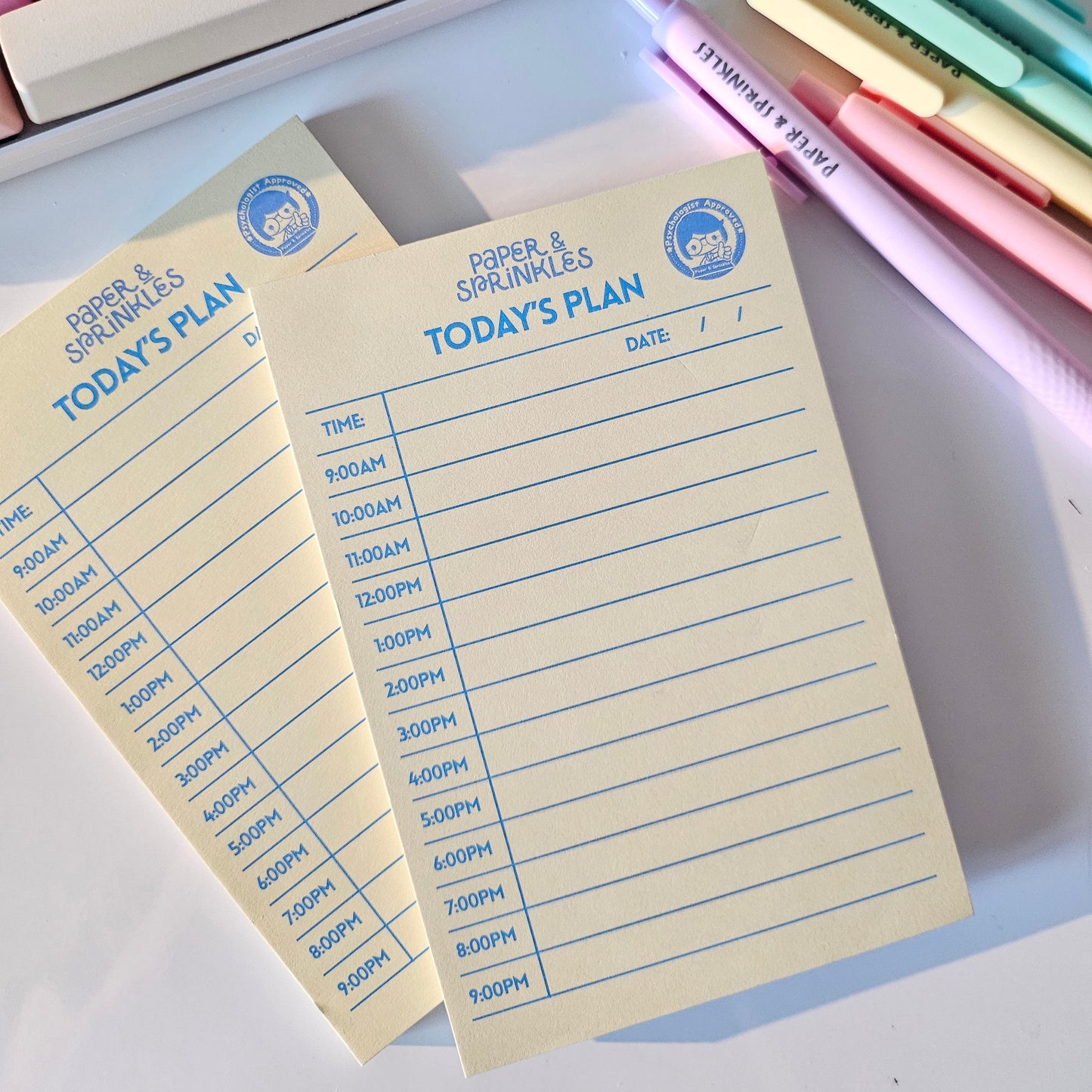Receipt inspired Note pads