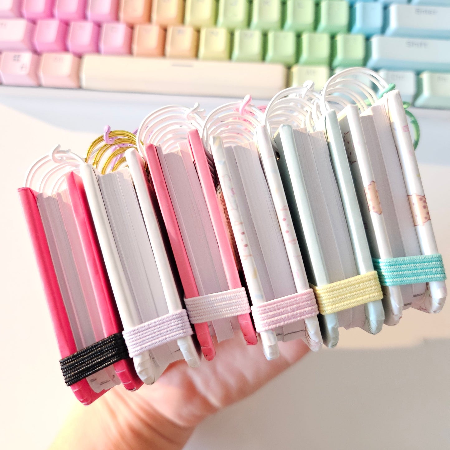 Mini Journal Notebook Keychains