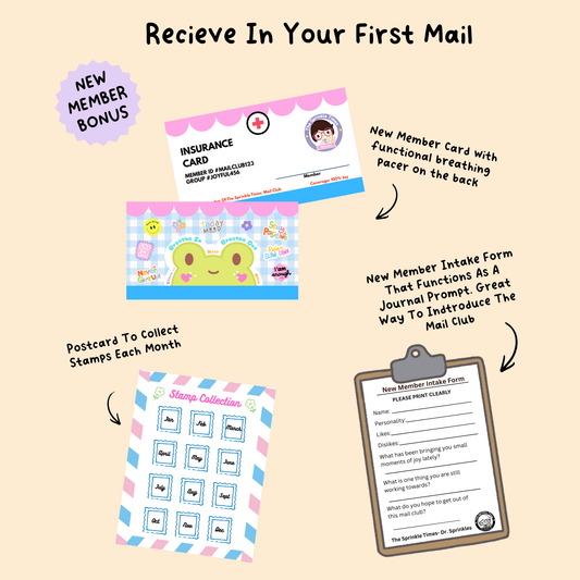 The Sprinkle Times Mail Club (September Reveal Coming Soon)