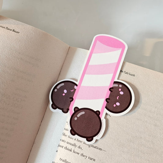 Boba and Straws Bookmark