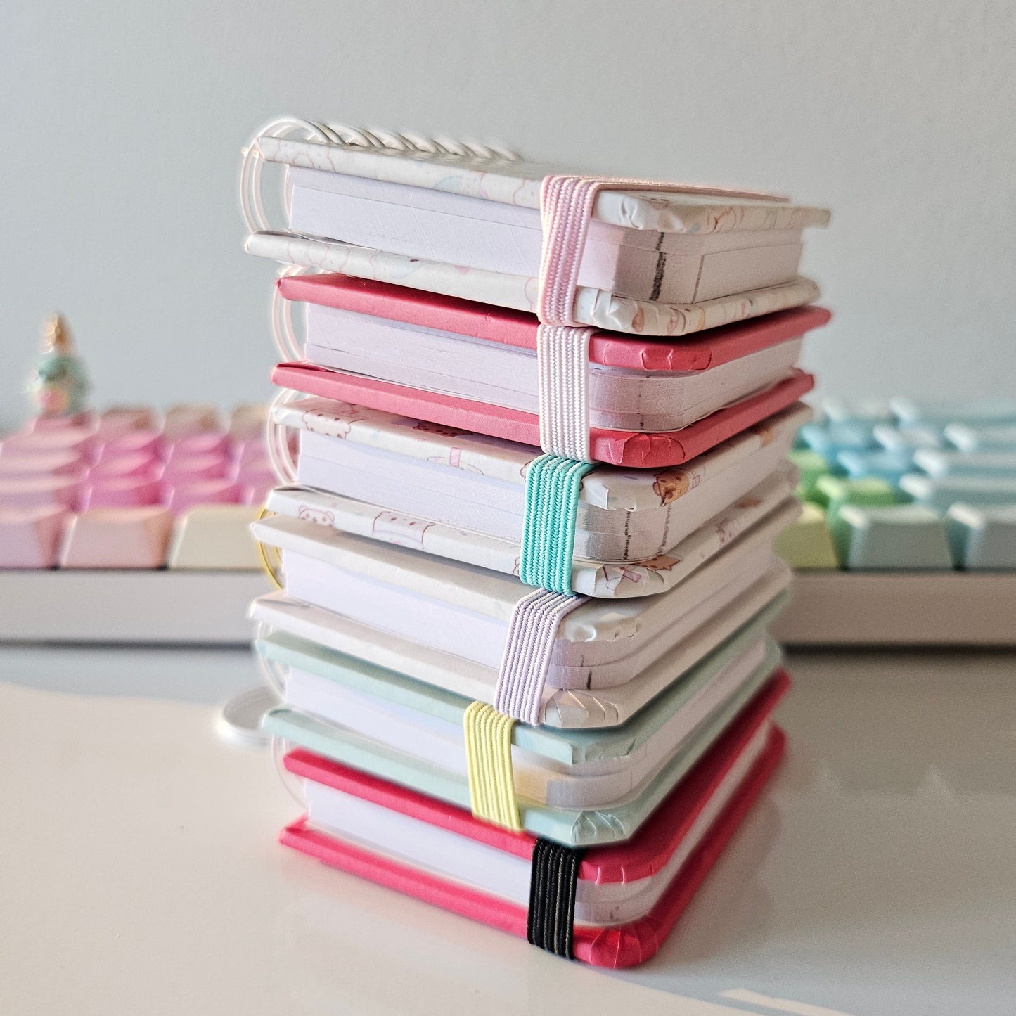 Mini Journal Notebook Keychains