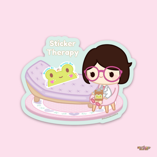 Sticker Therapy Kawaii Vinyl Sticker