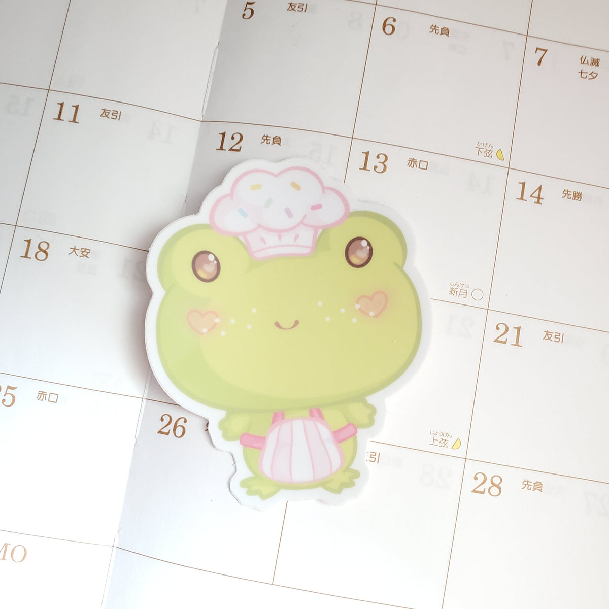 Sticker Rancios Francois Frog Sticker – Paper and Sprinkles