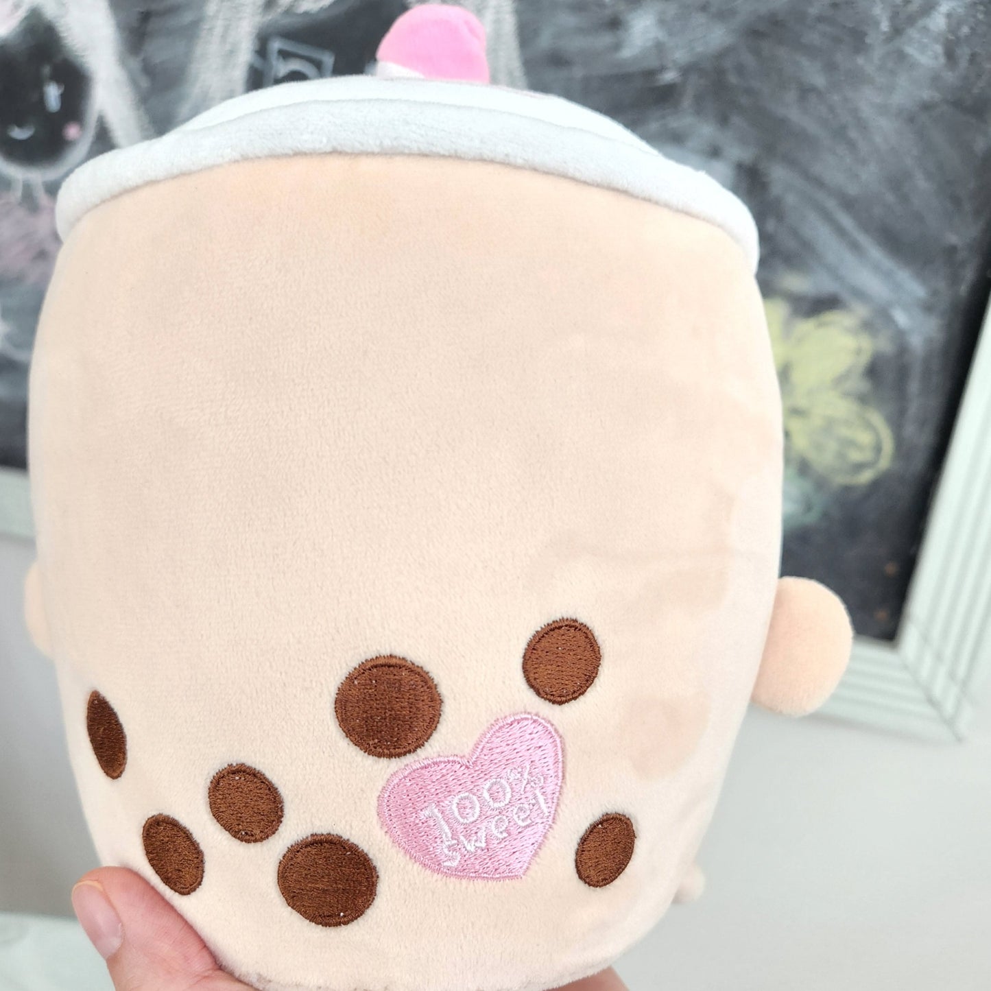 Milky Boba Plush Doll