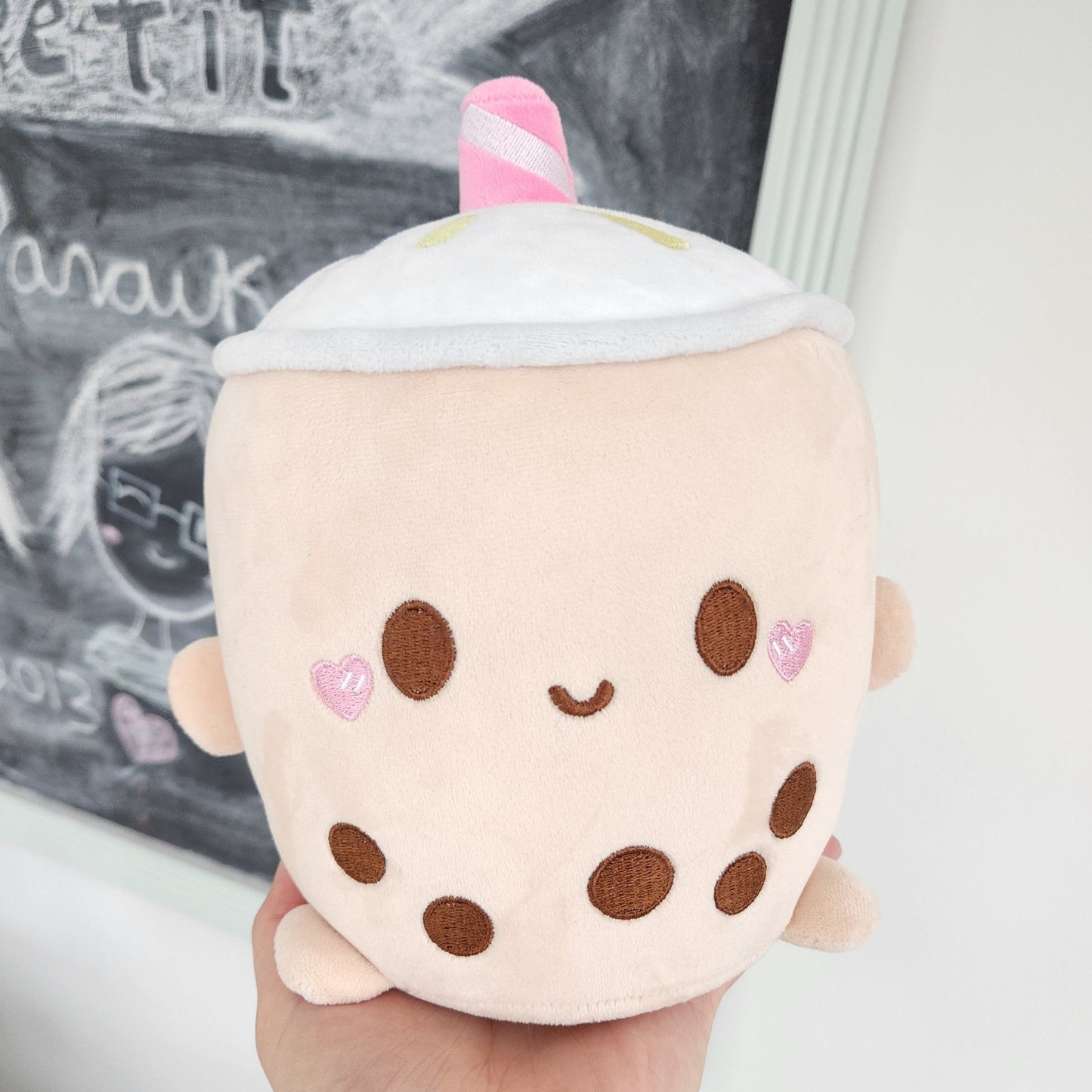 Milky Boba Plush Doll