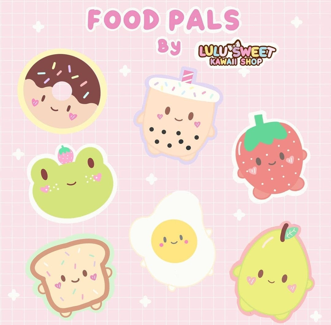 Food Buddy Acrylic Charms
